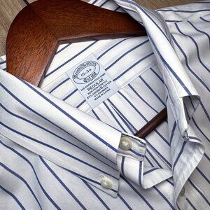 Brooks Brothers - Regular Fit - Striped Dress Shirt - 15 x 34